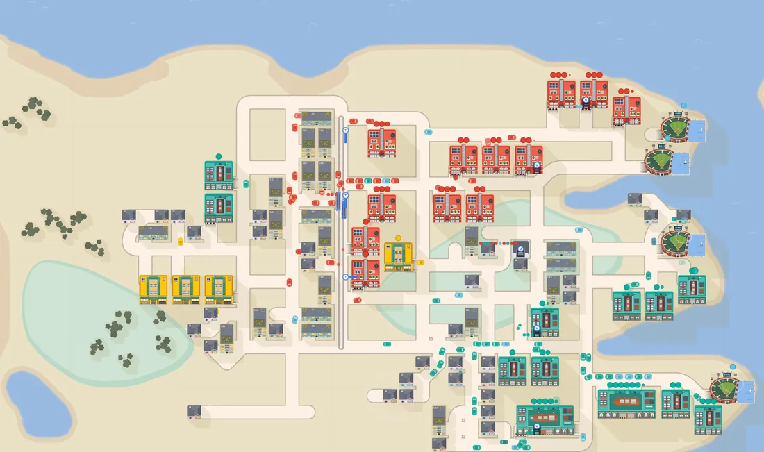 San Francisco map: the city wrapped by the bay on two sides